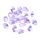 Pisarahelmi litteähkö 9x6x5 mm värikäsitelty kirkas vaalea violetti 10 kpl