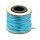 Satiininyöri 2 mm tumma turkoosi n. 10 m