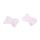 Rusettihelmi 6x10x14 mm värikäsitelty vaalea pinkki 1 kpl