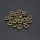 Metallihelmi litteä rondelli 5-6x2 mm antiikkimessinginvärinen 20 kpl