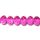 Kristalli Kiina rondelli 6x8 mm hot pink (V) 10 kpl