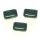 Suorakaide 19x12 mm opaakki musta 10 kpl