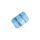 Suorakaide 15x10 mm kirkas turkoosikilpikonnaraidallinen 10 kpl