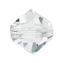 Preciosa® MC Bead Rondelle 3 mm Crystal 10 kpl