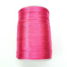 Satiininyöri 2 mm fuksia 1 m