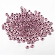 Siemenhelmi 8/0 Tsekki kirkas sisäväri vaalea viininpunainen 10 g