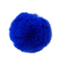 Pom/tupsu keinoturkis Electric Blue 55-70 mm