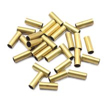 Metallihelmi messinki sileä putki 10x3 mm 20 kpl