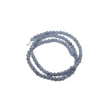 Tukkuerä kivihelmi pyöreä 4 mm angeliitti n. 40 cm nauha