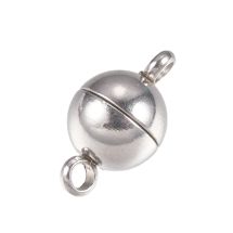 Magneettilukko sileä pyöreä pallo 10,5x6 mm 304 terästä teräksenvärinen 1 kpl