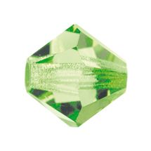 Preciosa® MC Bead Rondelle 3 mm Peridot 10 kpl