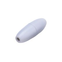 Turvalukko muovia kapea suippo harmaa 20x11 mm