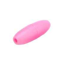Turvalukko muovia kapea suippo pinkki 20x11 mm