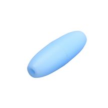Turvalukko muovia kapea suippo vaaleansininen 20x11 mm