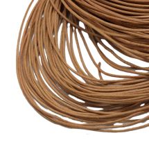 Nahkanyöri 2 mm sienna n. 1 m