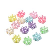 Akryylihelmi pastellihelmiäis -värilajitelma kukka n. 11x10 mm n. 10 g