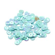 Paljetti kuppi 5 mm opaali AB aqua 5g