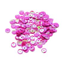 Paljetti kuppi 5 mm opaali AB vaalea violetti 5g