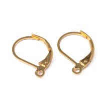 Saranalukko korvakorukoukku kullattu 5 pr