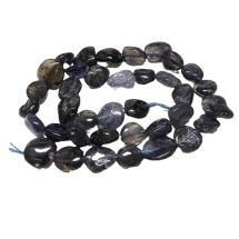 Tukkuerä kivihelmi pikkunugetti ioliitti n. 36-39 cm nauha
