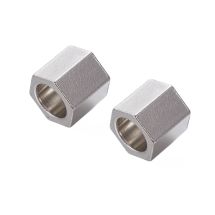 Metallihelmi kuusikulmainen putki 8x8 mm 201 teräs 2 kpl