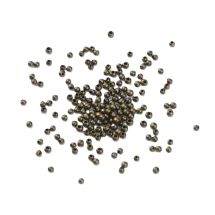 Metallihelmi pyöreä 2 mm antiikkimessinginväri n. 200 kpl