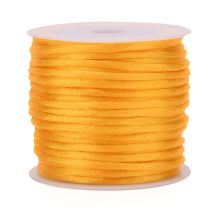 Satiininyöri 2 mm kirkas appelsiini n. 10 m