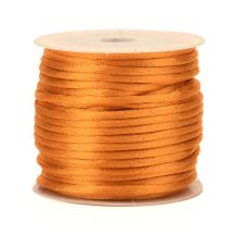 Satiininyöri 2 mm kurpitsa n. 10 m