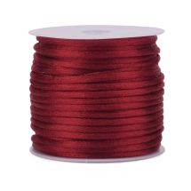 Satiininyöri 2 mm viininpunainen n. 10 m