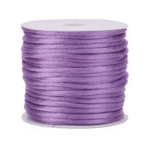 Satiininyöri 2 mm vaalea violetti n. 10 m