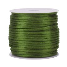 Satiininyöri 2 mm tumma oliivi n. 10 m