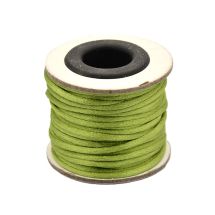 Satiininyöri 2 mm vaalea oliivi n. 10 m