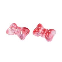 Rusettihelmi 6x10x14 mm värikäsitelty koralli 1 kpl