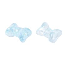Rusettihelmi 6x10x14 mm värikäsitelty aqua 1 kpl