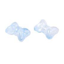 Rusettihelmi 6x10x14 mm värikäsitelty baby blue 1 kpl