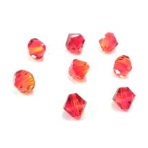 Swarovski bicone kirkas fireopal