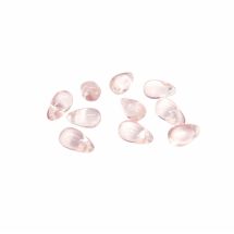 Pisarahelmi 9x6 mm kirkas vaaleanpunainen 10 kpl