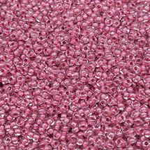 Siemenhelmi 8/0 Tsekki kirkas sisäväri tumma pinkki 10 g