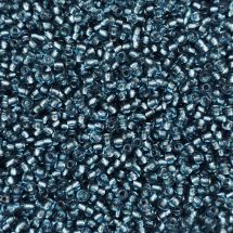 Siemenhelmi 8/0 Tsekki hopeasisus petrooli (V) 10 g