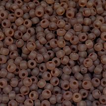 Siemenhelmi 6/0 Tsekki kirkas matta tumma meripihkanruskea 20 g