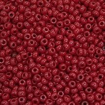 Siemenhelmi 10/0 Tsekki opaakki tiilenpunainen 10 g