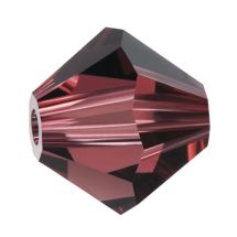 Preciosa® MC Bead Rondelle 6 mm Burgundy 5 kpl