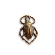 Vintaj Natural Brass™ maskotti scarab 11x18 mm 1 kpl