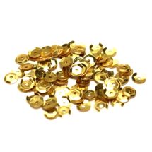 Paljetti kuppi 5 mm gold 5g