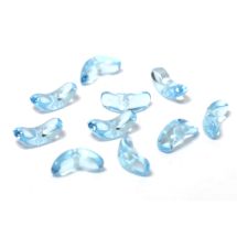 Enkelinsiipi 10 mm kirkas aqua 10 kpl