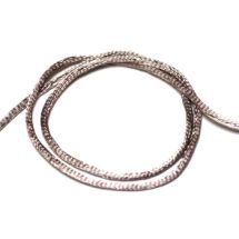 Satiininyöri 2 mm vaalea hopea n. 5 m