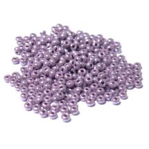 Siemenhelmi 10/0 Tsekki kiiltävä opaakki vaalea kanerva 10 g