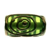 "Lyijylasiputki" 16x8 mm peridot