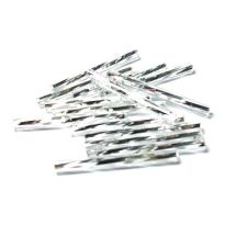 Putkihelmi Tsekki 20 mm kierrepinta hopeasisus kirkas (hopea) 20 g
