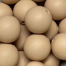 Silikonihelmi pyöreä latte